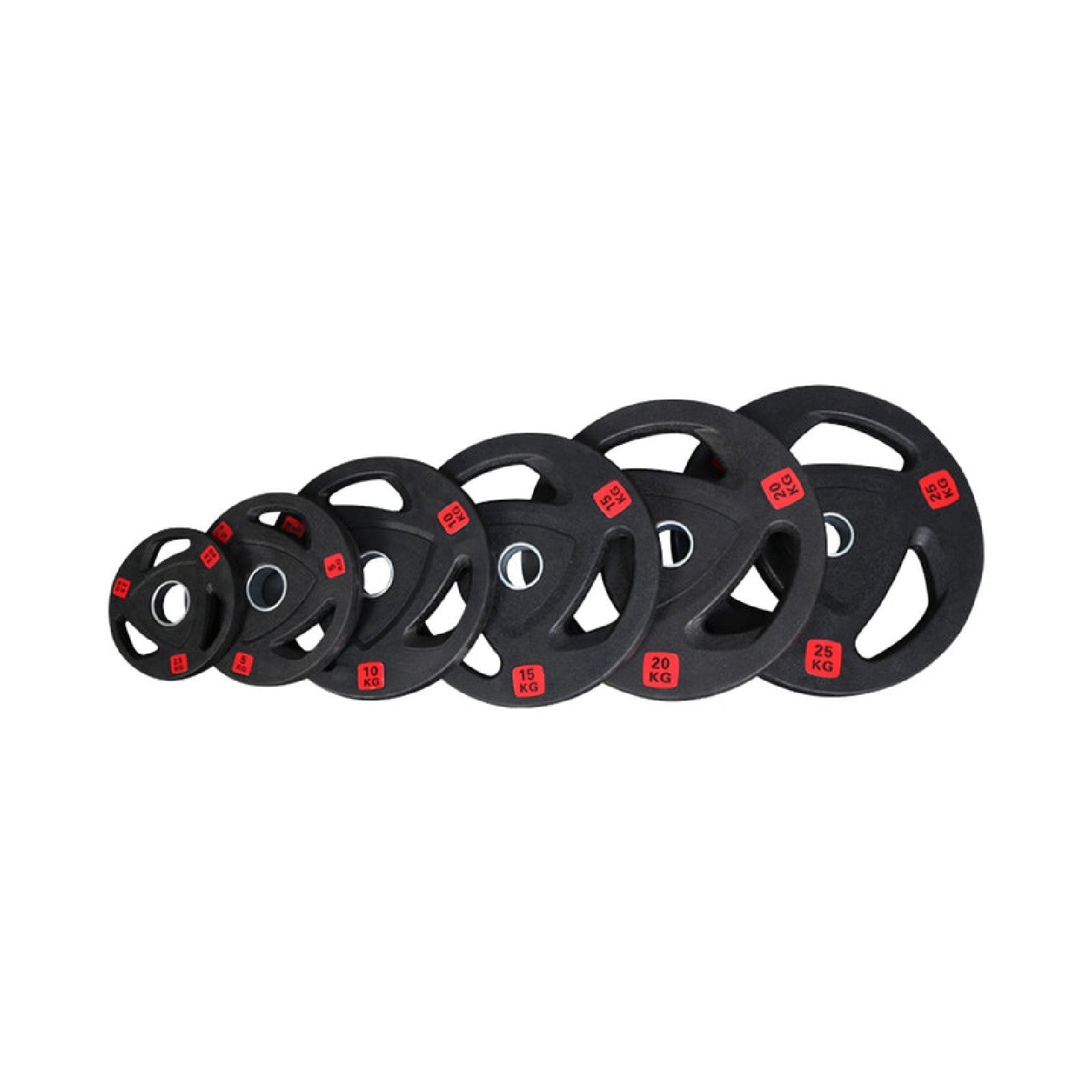 Rubber Olympic Plate Set bundle