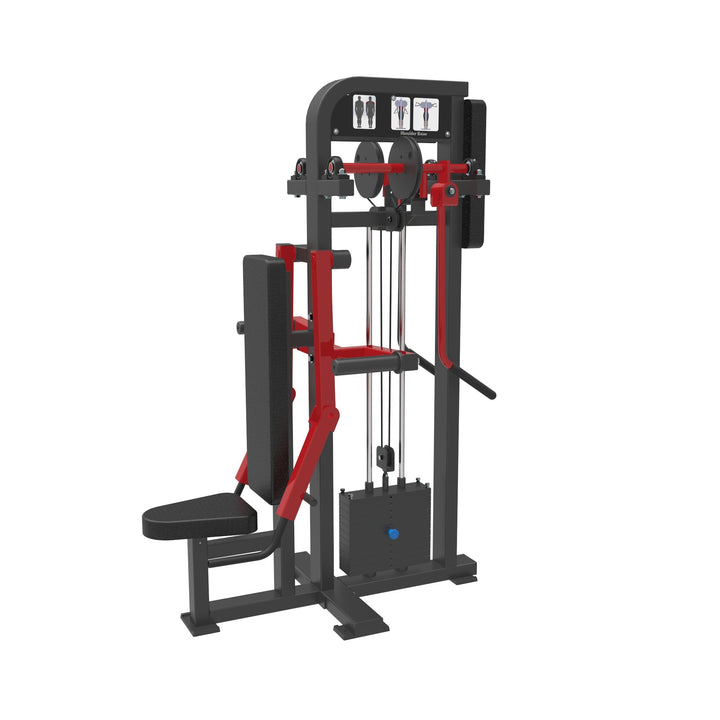 Standing and Seated Shoulder Raise Combo  Dstars Gym Equipment Philippines