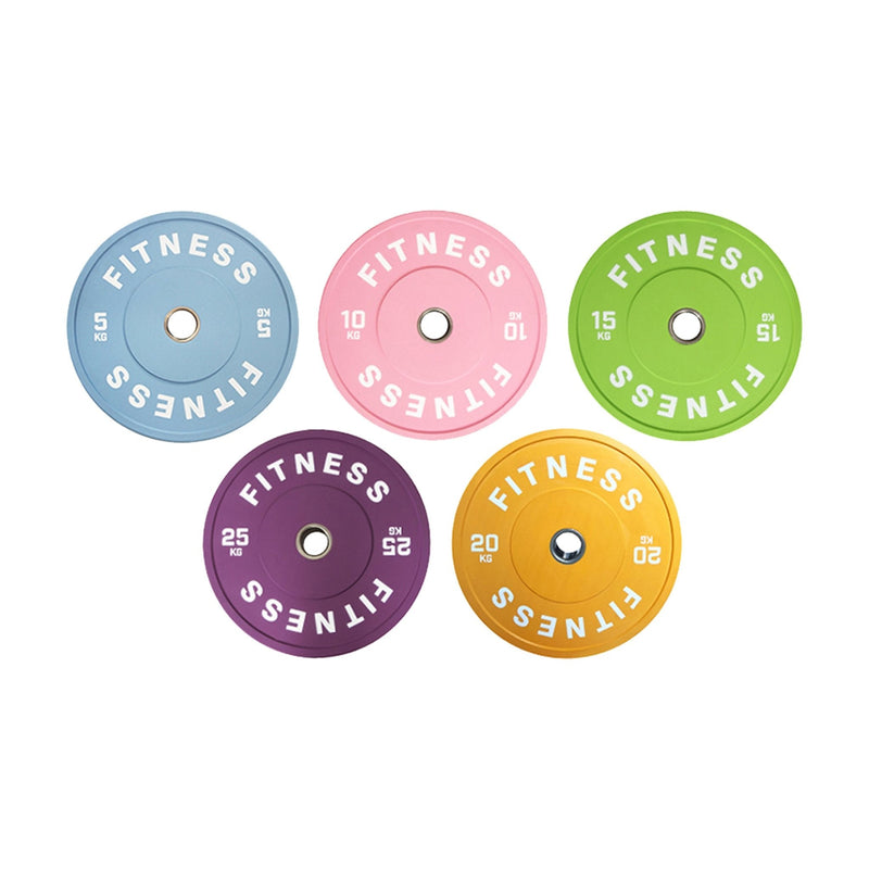 Colored Rubber Olympic Plate - Dstars Gym Equipment Philippines