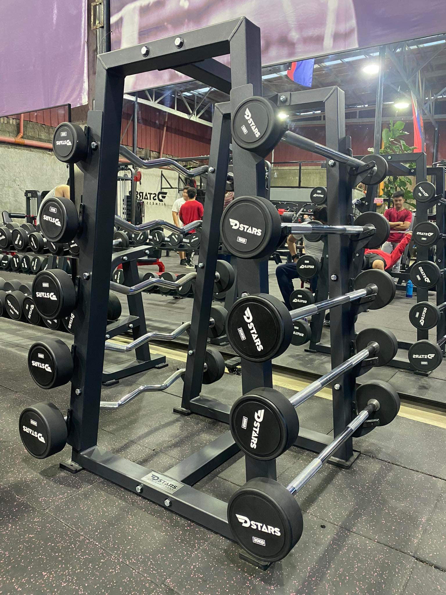 Dstars Polyurethane Fixed Barbell - Dstars Gym Equipment Philippines