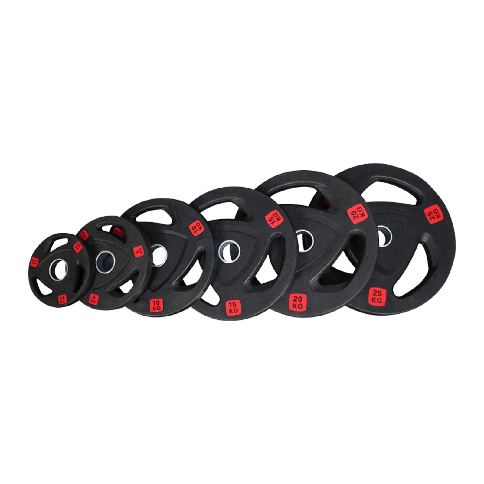 Rubber Olympic Plate Set bundle